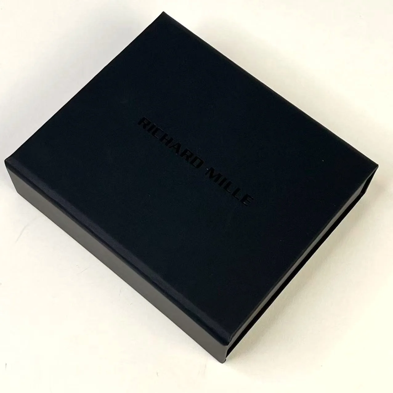 Richard Mille 時計ケース ブラック Richard Mille Signature Leather Watch Pouch